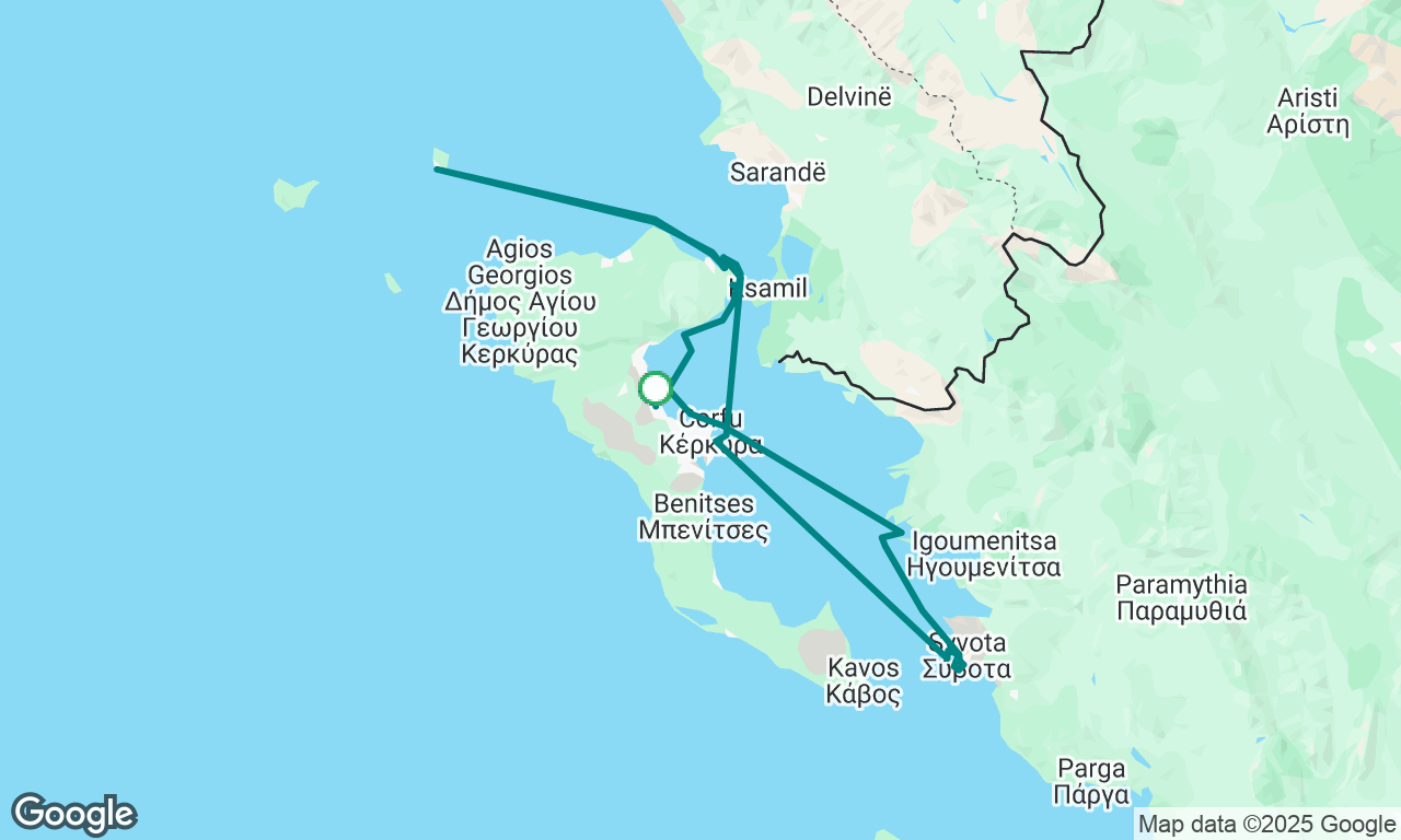 Kerkira summer vacation 