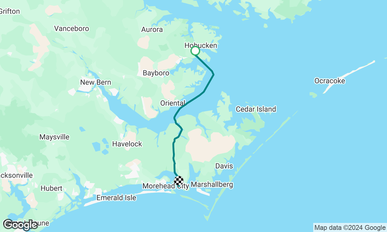 Goose Creek to Beaufort, NC