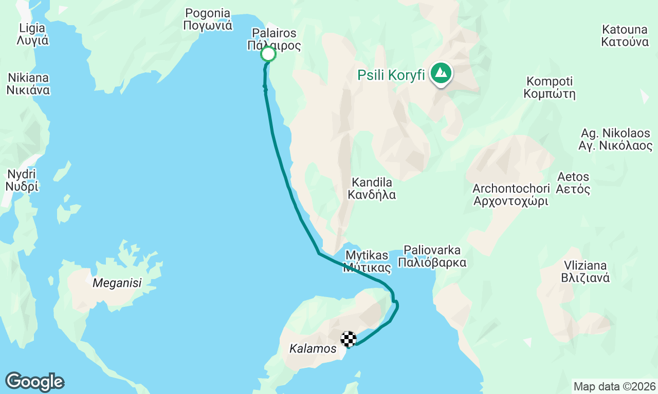 Voyage map