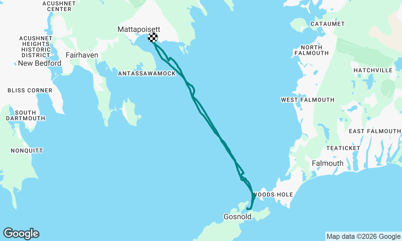 Sail from Mattapoisett to Hadley Harbor and back for lunch