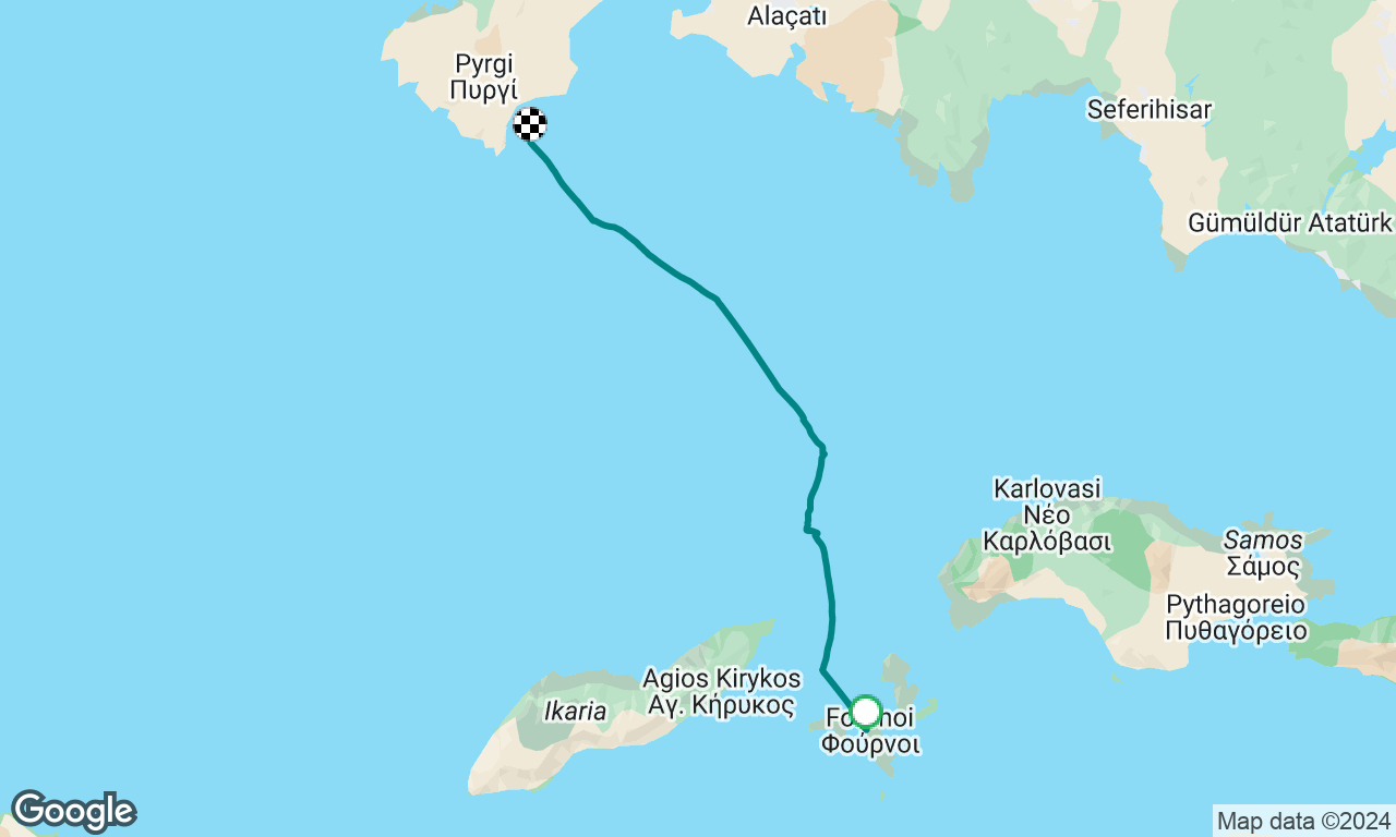 Furnoi to Chios Passage