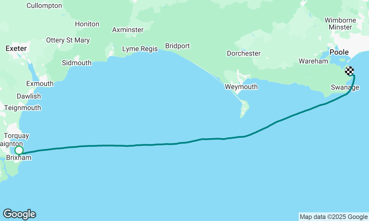 Brixham to Studland Bay 