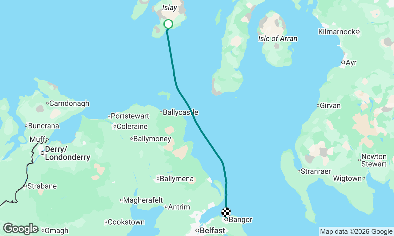Voyage map