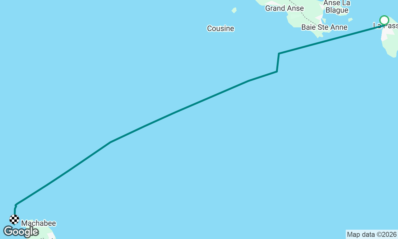 Voyage map