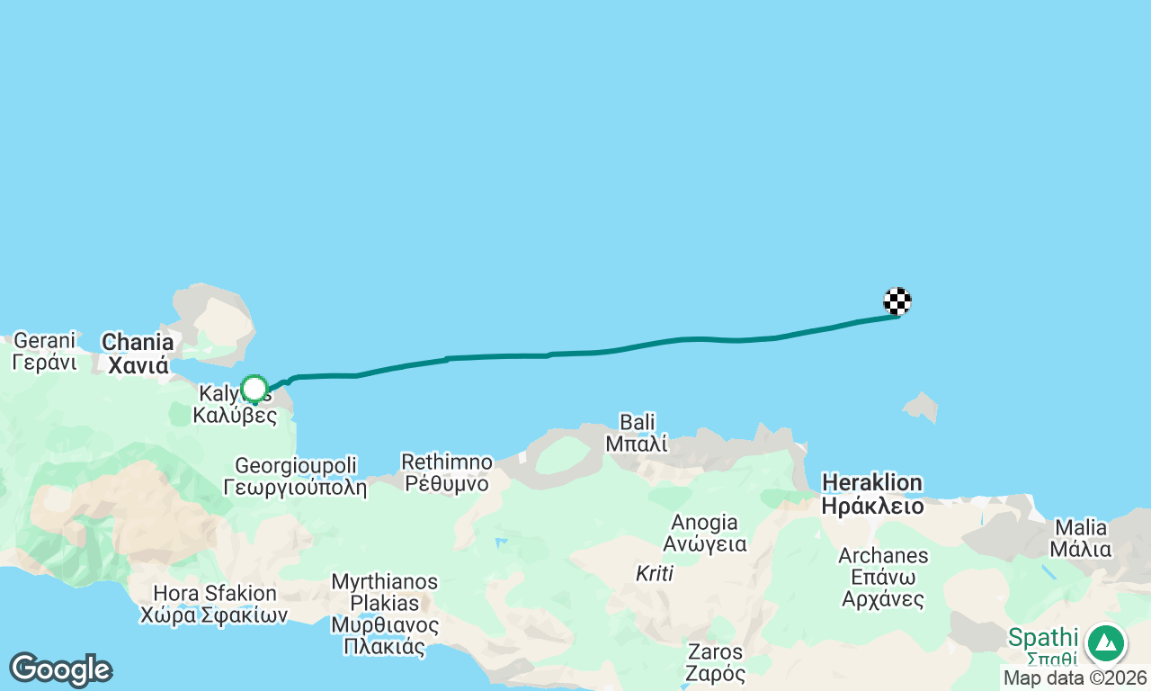 Voyage map