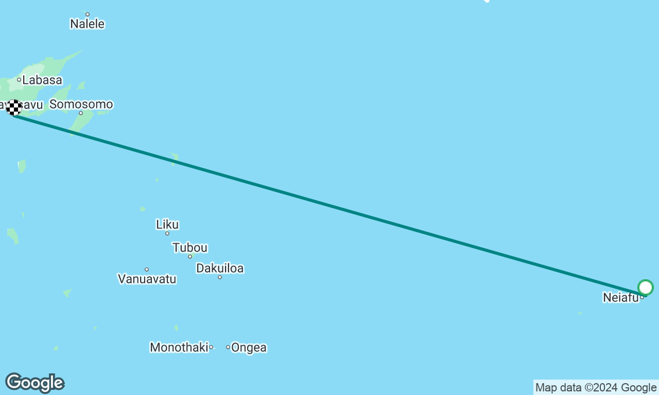 Vava’u to Savusavu