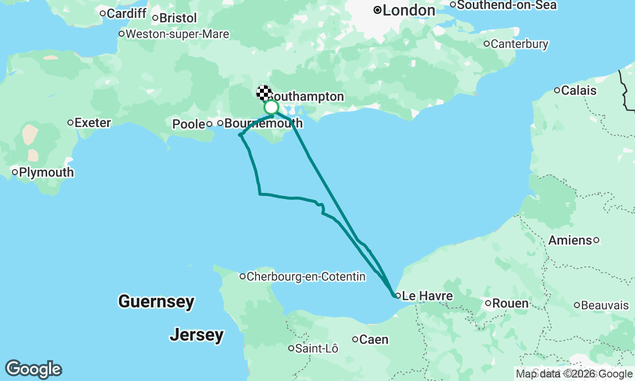 Voyage map