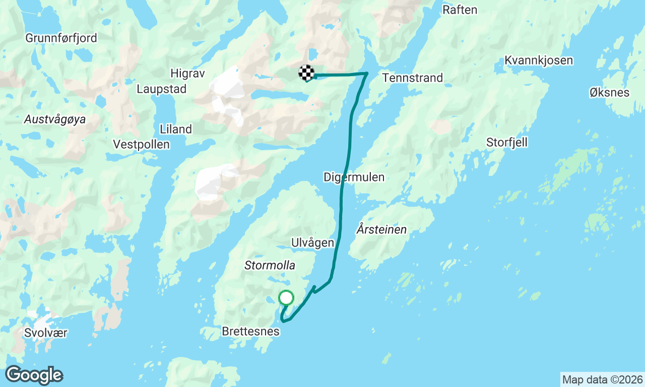 Voyage map