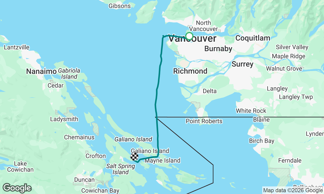 Gulf Islands trip 2026 - Day 1