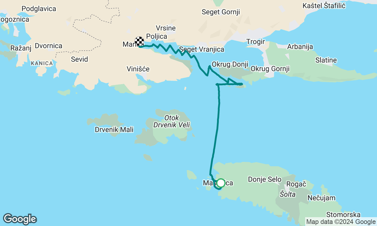 Split Flotilla  :  Sesula to Agana