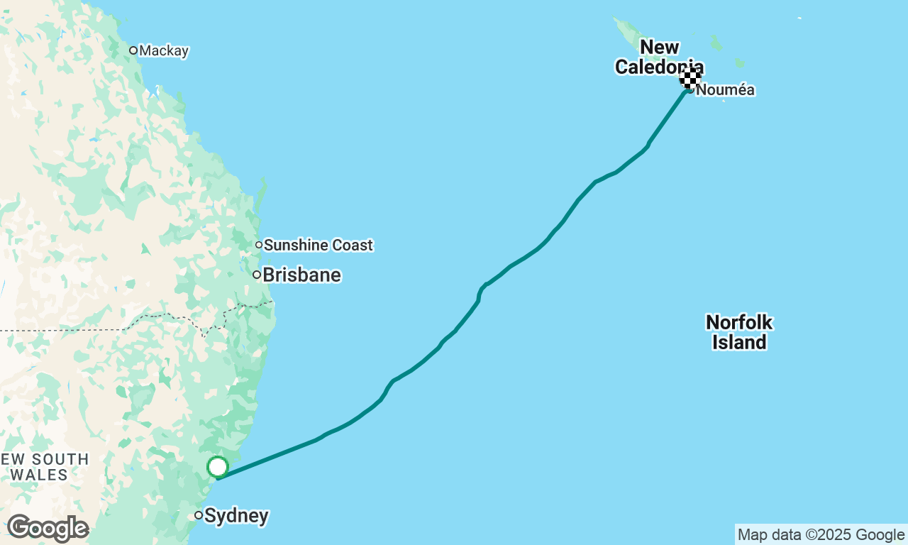 Sydney to Noumea