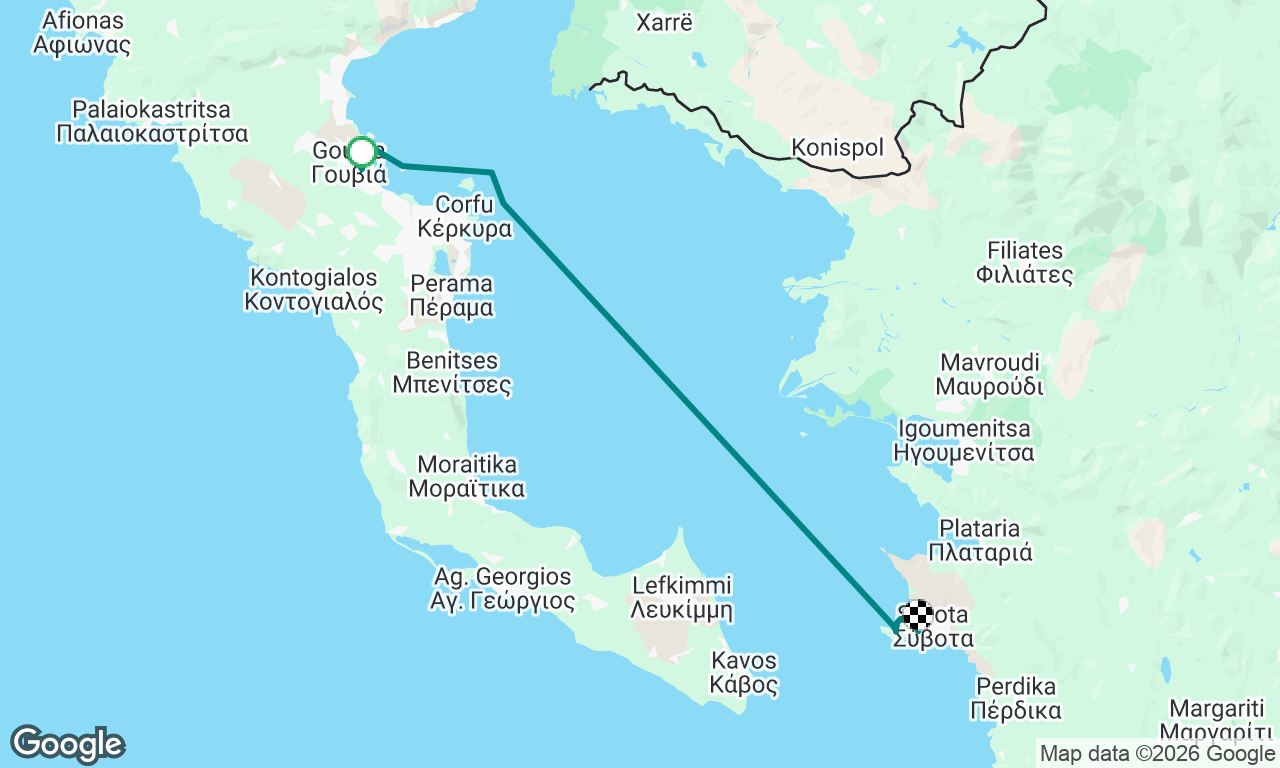 Corfu flotilla  day 1