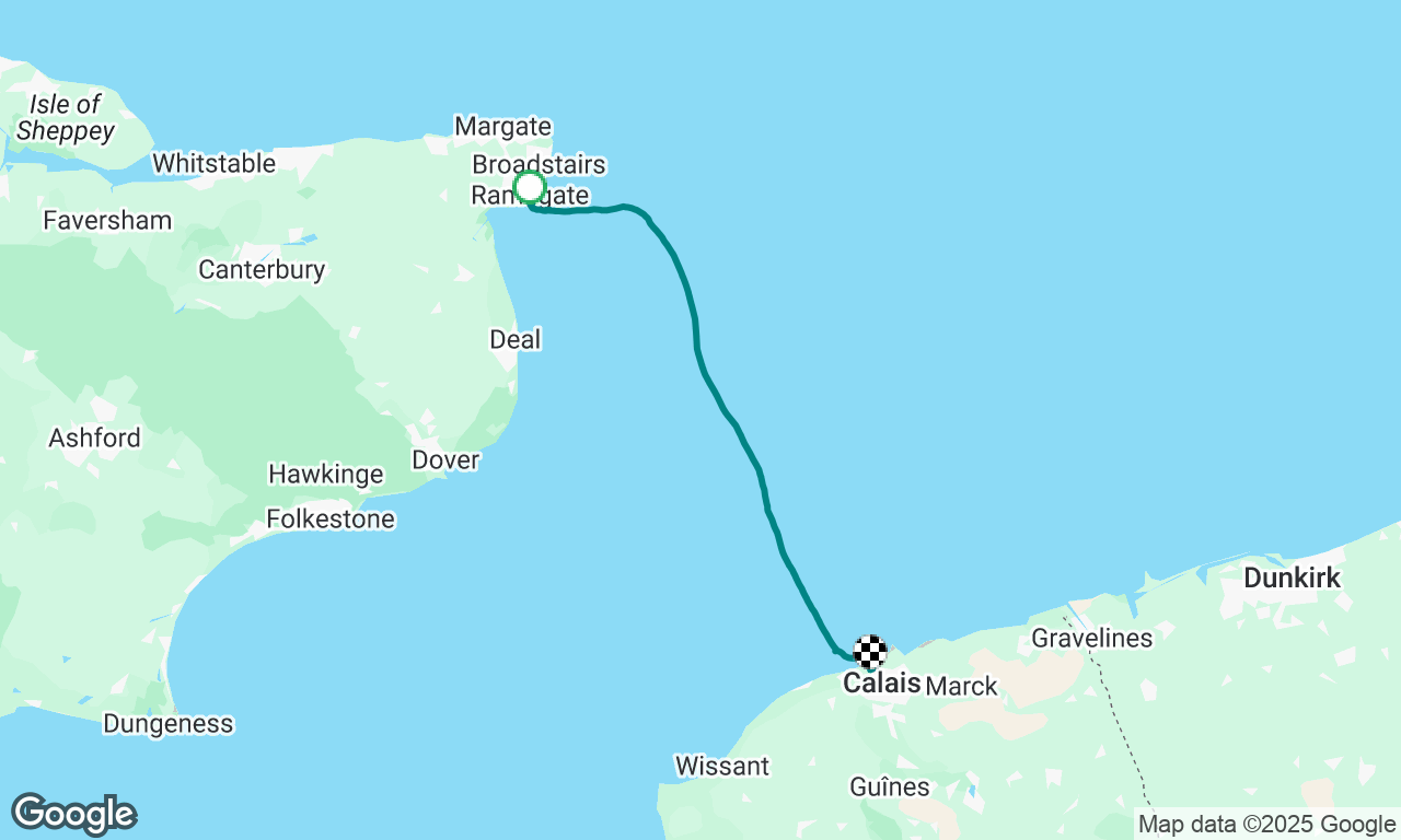 Ramsgate to Calais 
