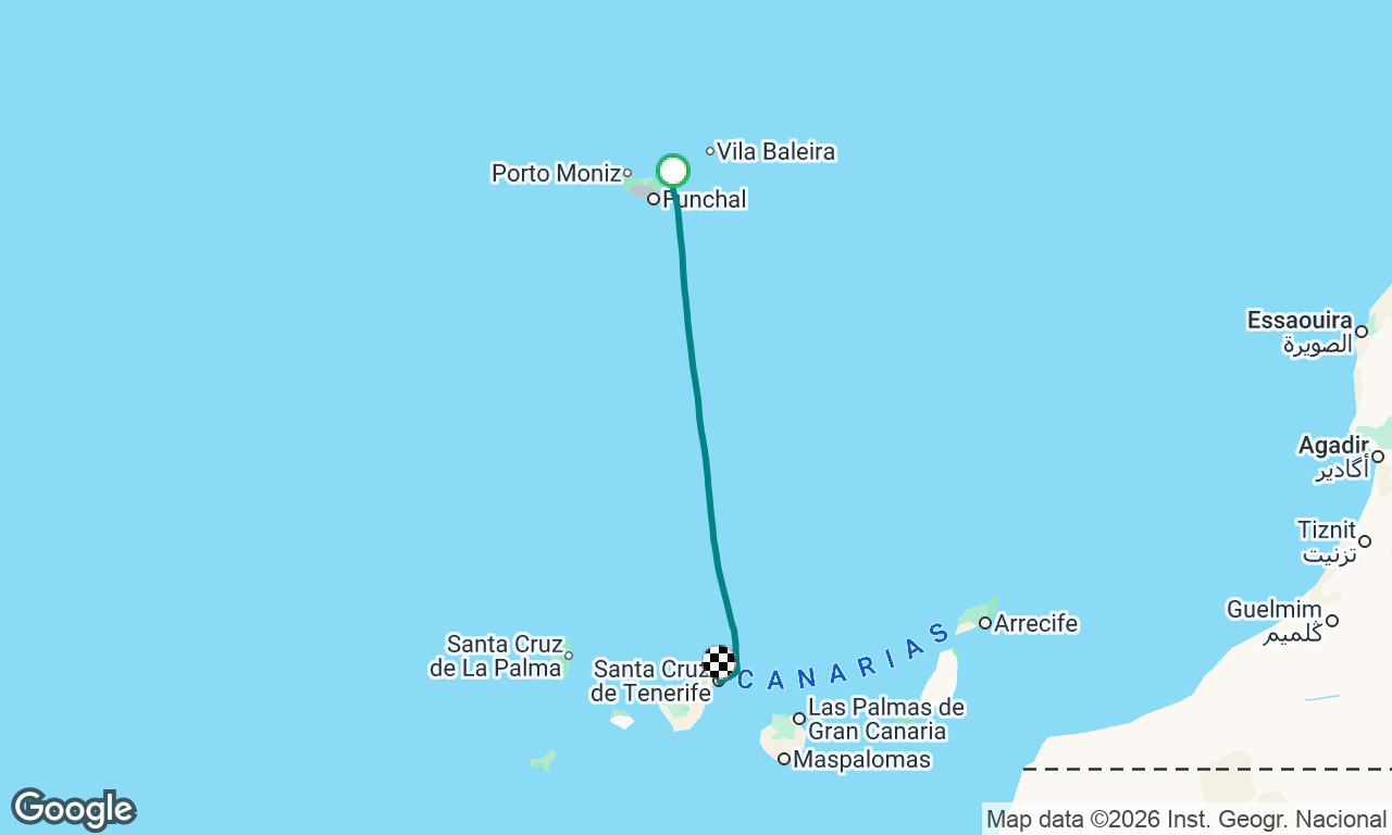 Madeira to Tenerife