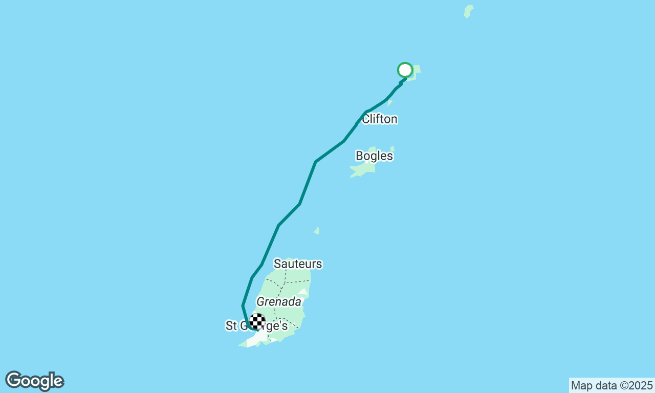 Canouan to St George’s Grenada