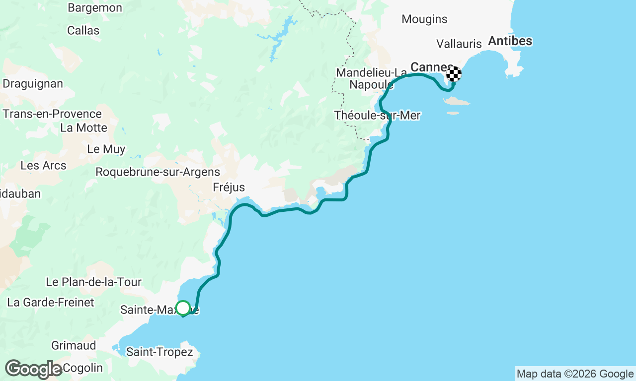 Voyage map