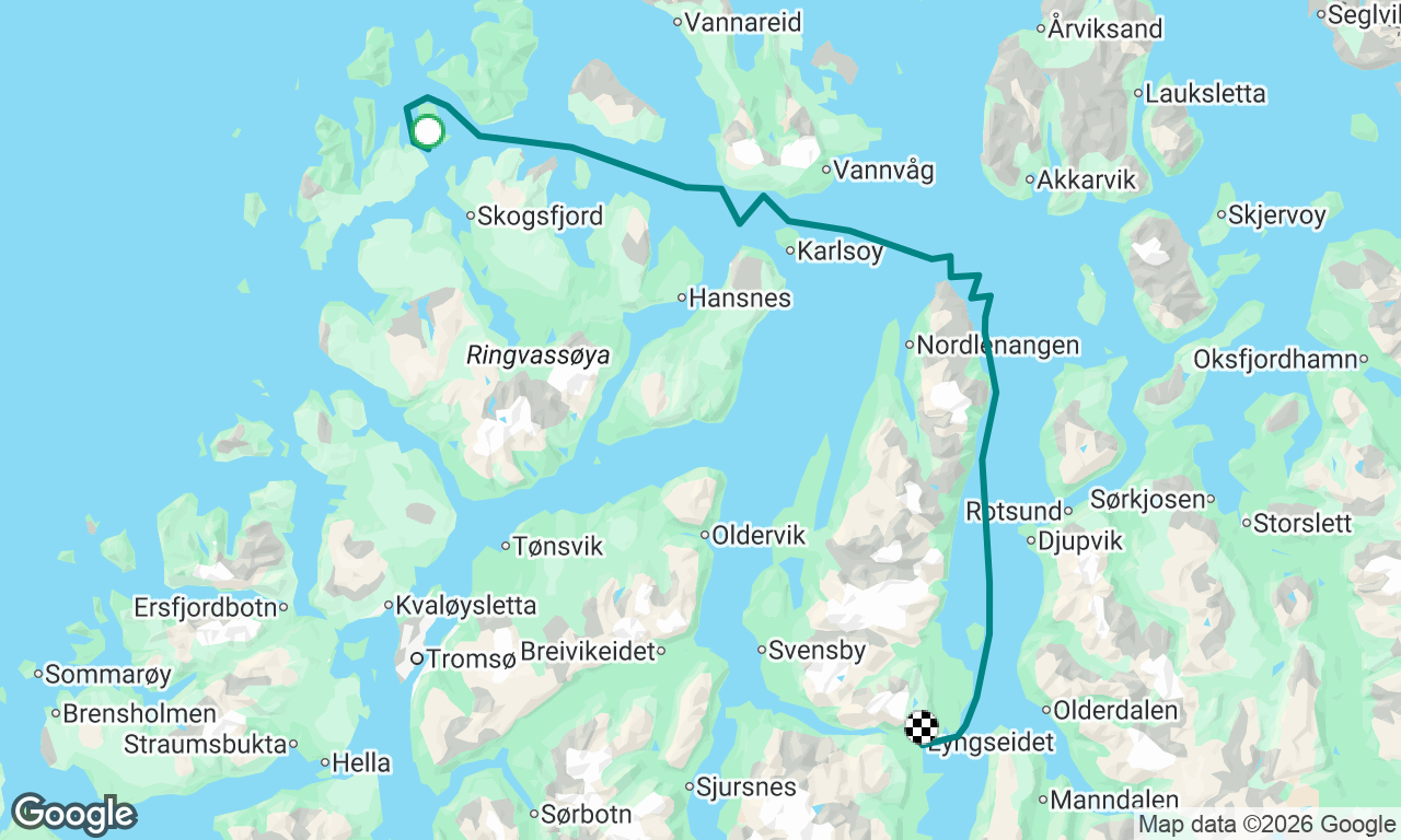 Voyage map