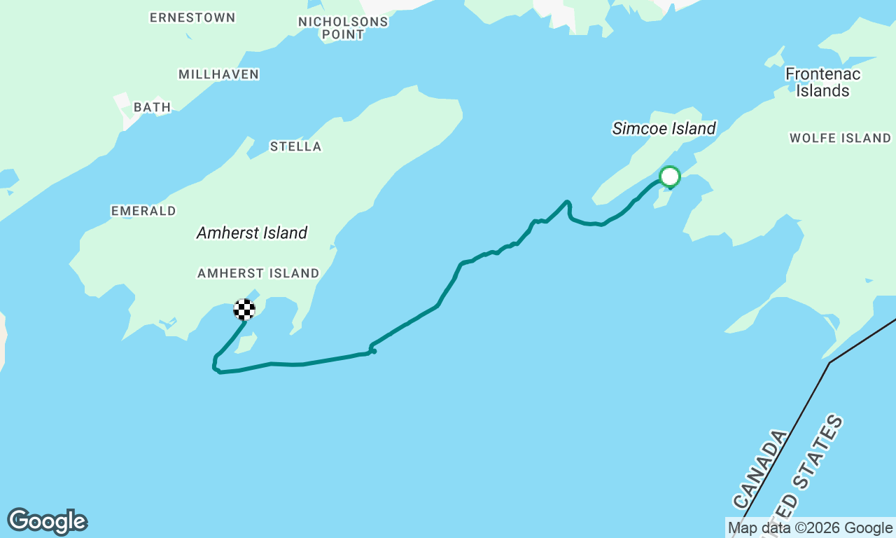 Voyage map
