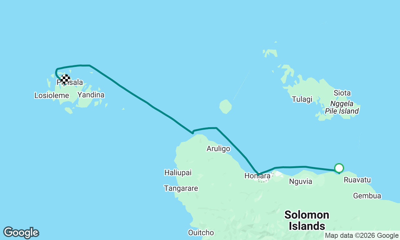 Voyage map