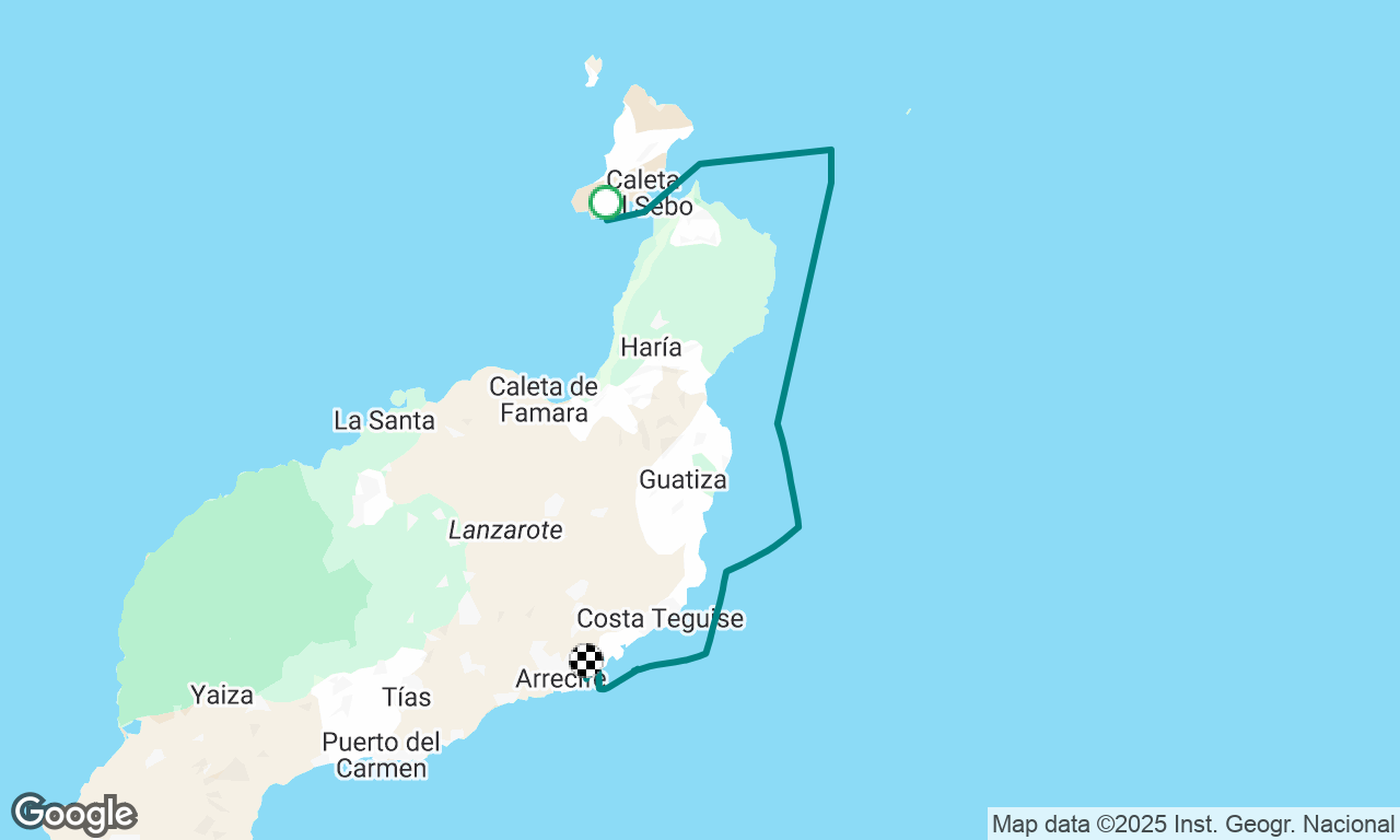 Graciosa Island to Arrecife Marina 