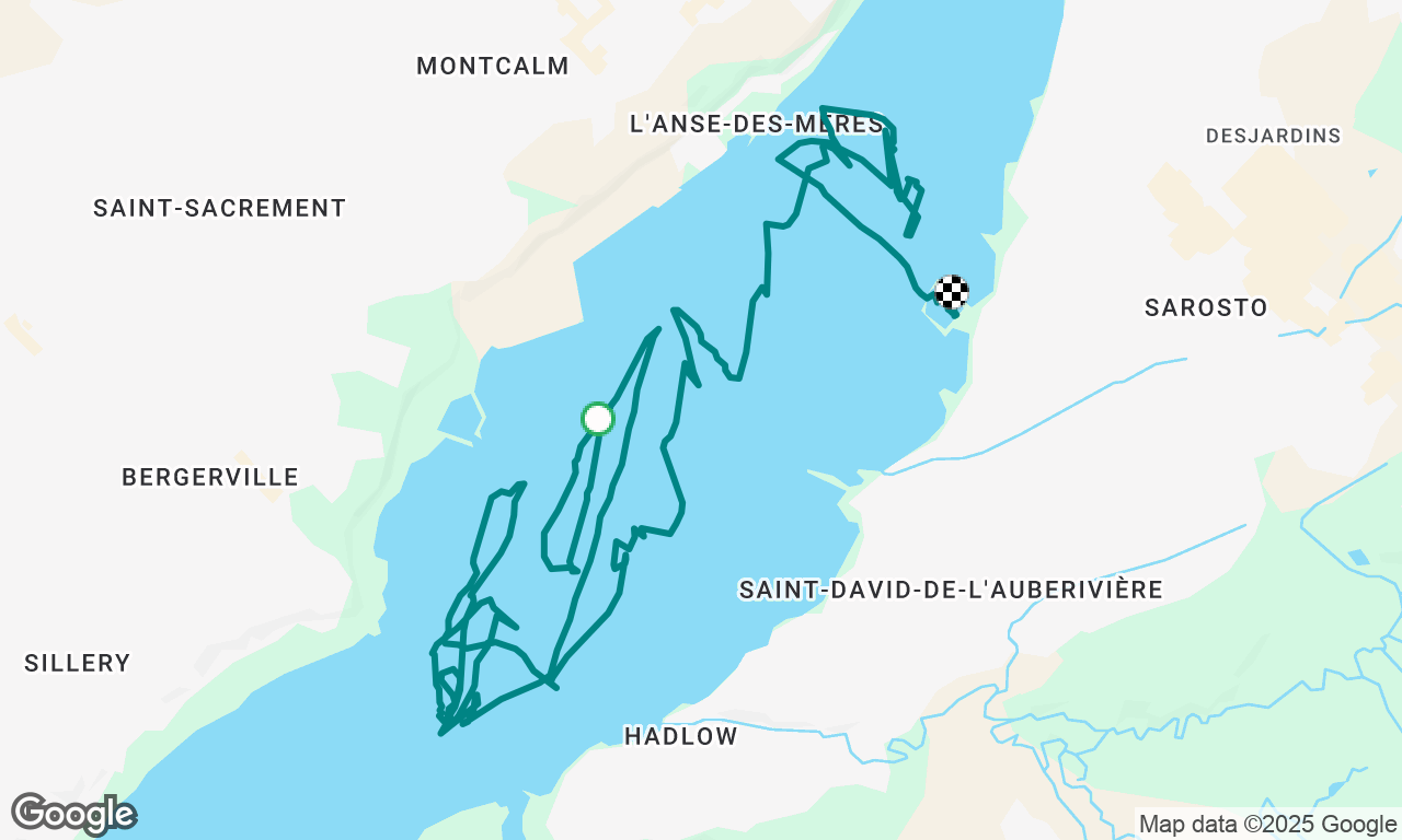 Voyage map