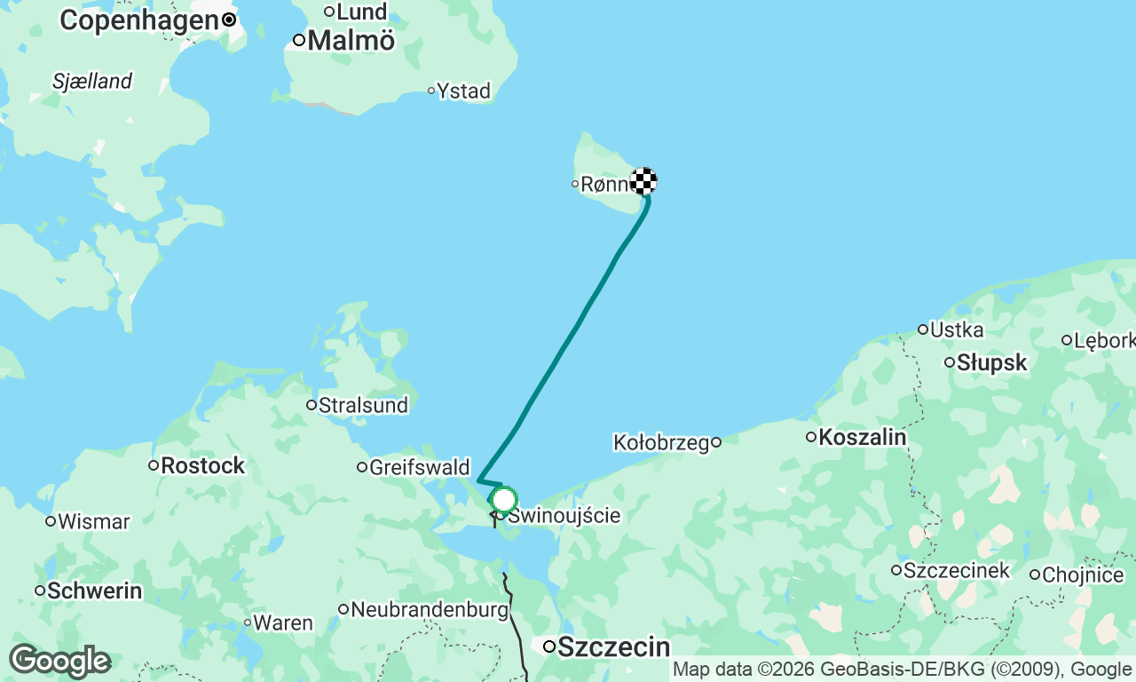 Voyage map