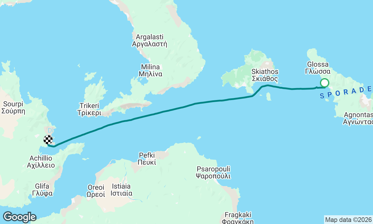 Voyage map