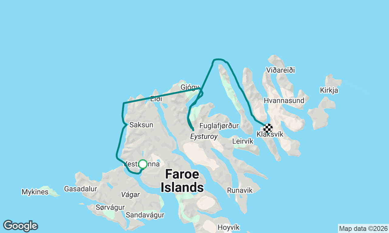 Voyage map