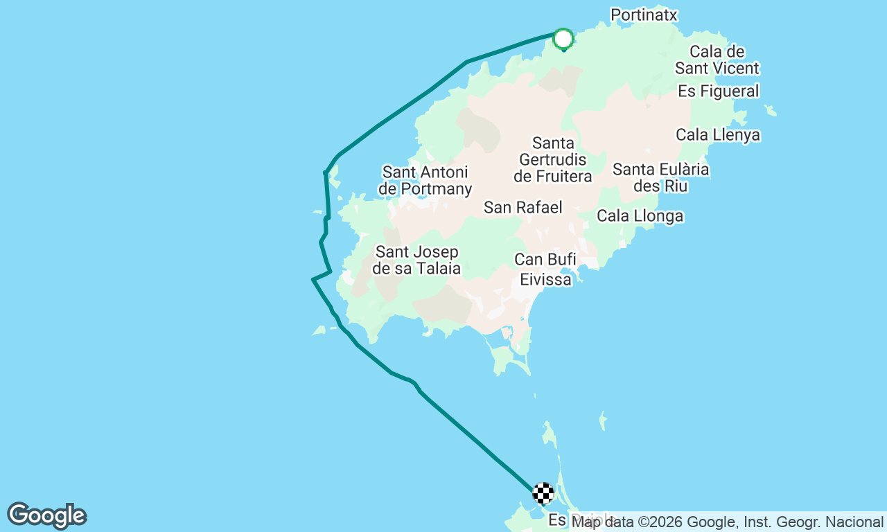 Voyage map