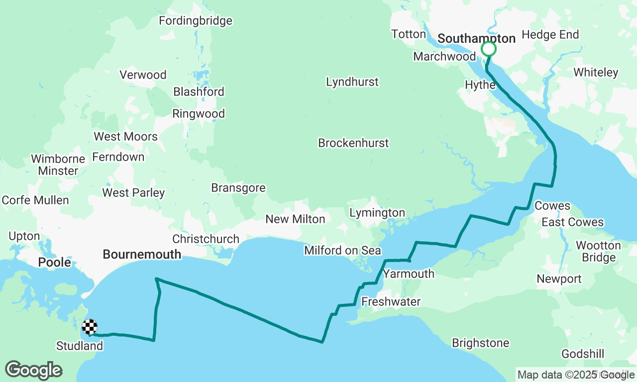 Southampton to Studland Bay