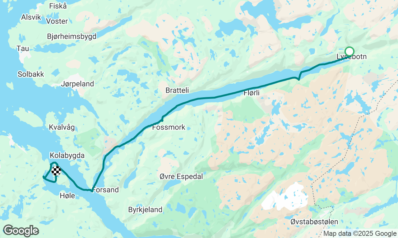 Lysebotn-Ådnøy