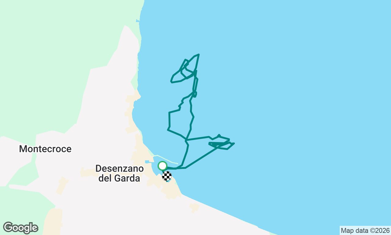 Ultima regata cimento invernale.