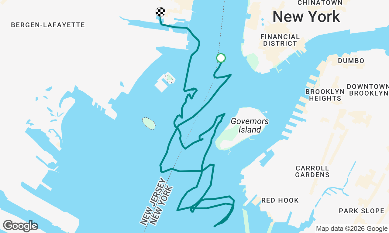 Voyage map