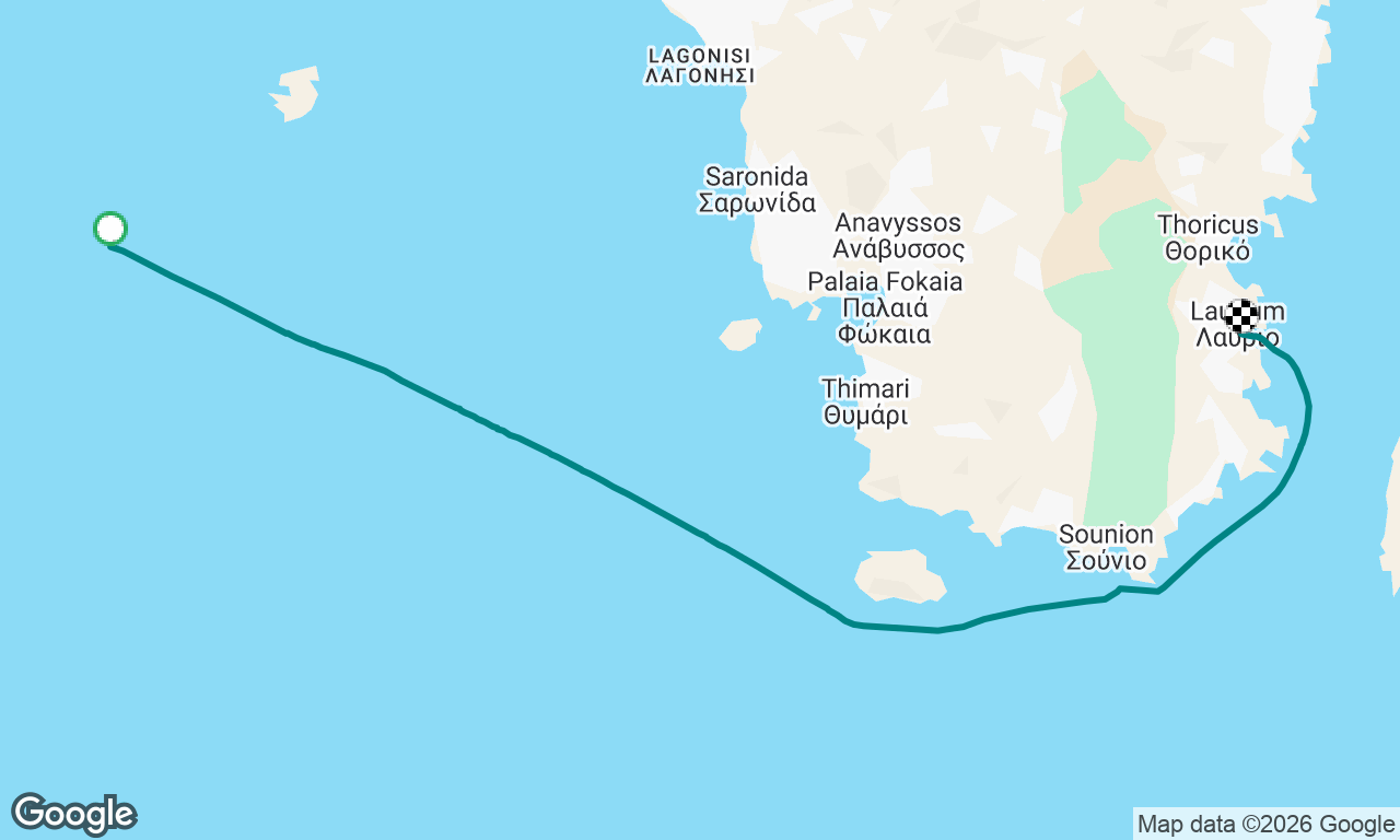 Voyage map