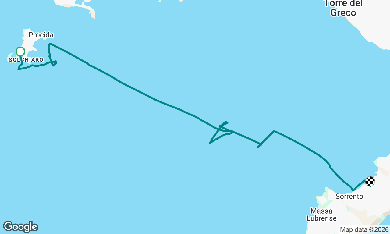 Voyage map