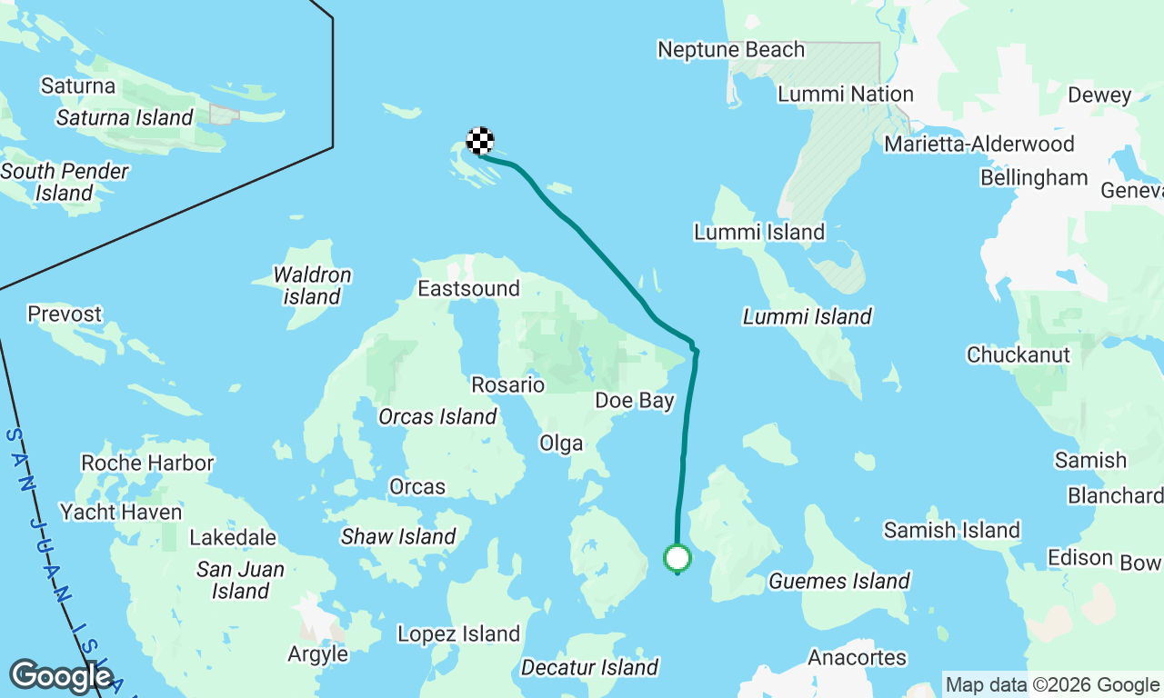 Voyage map