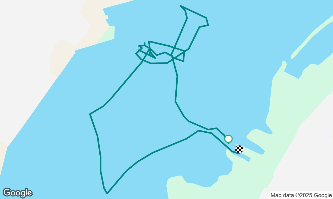 Sailing (mostly with main + motor) and upkeep