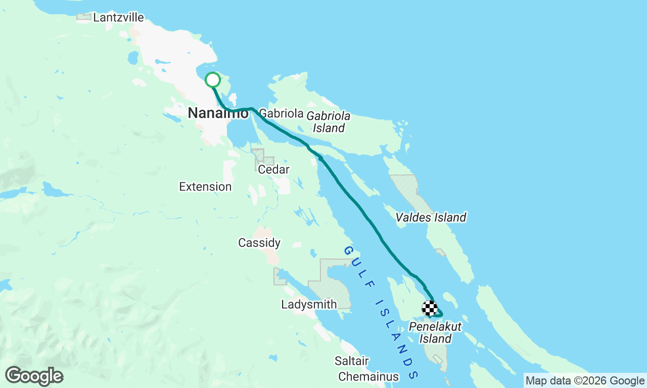 Nanaimo to Clam Bay