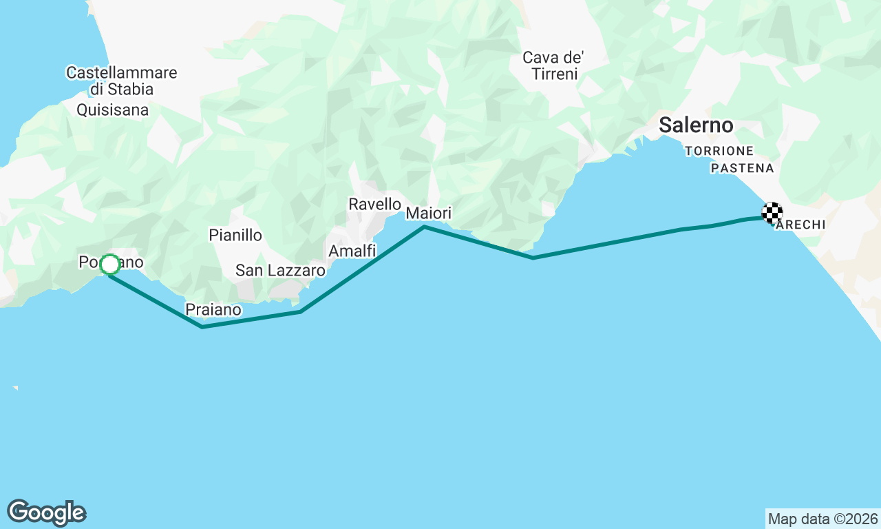 positano anchorage to fuel dock