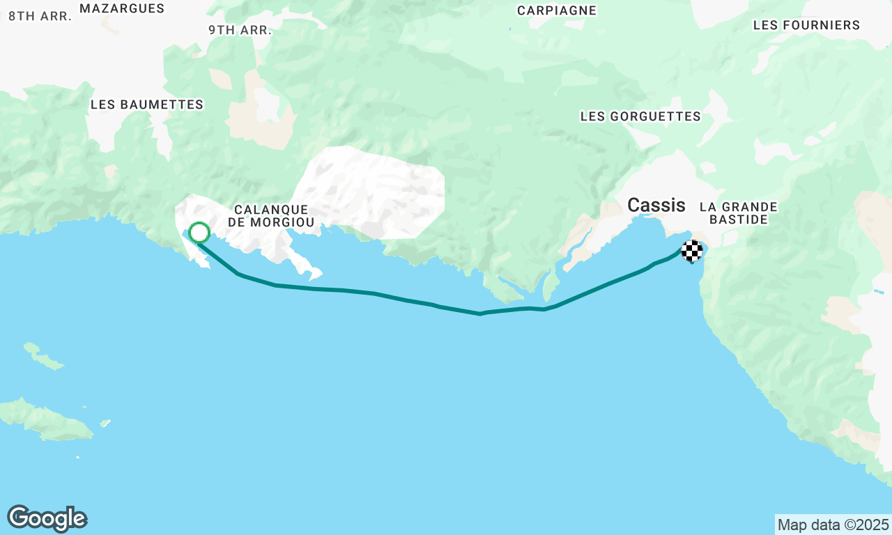 Sormiou -> Cassis