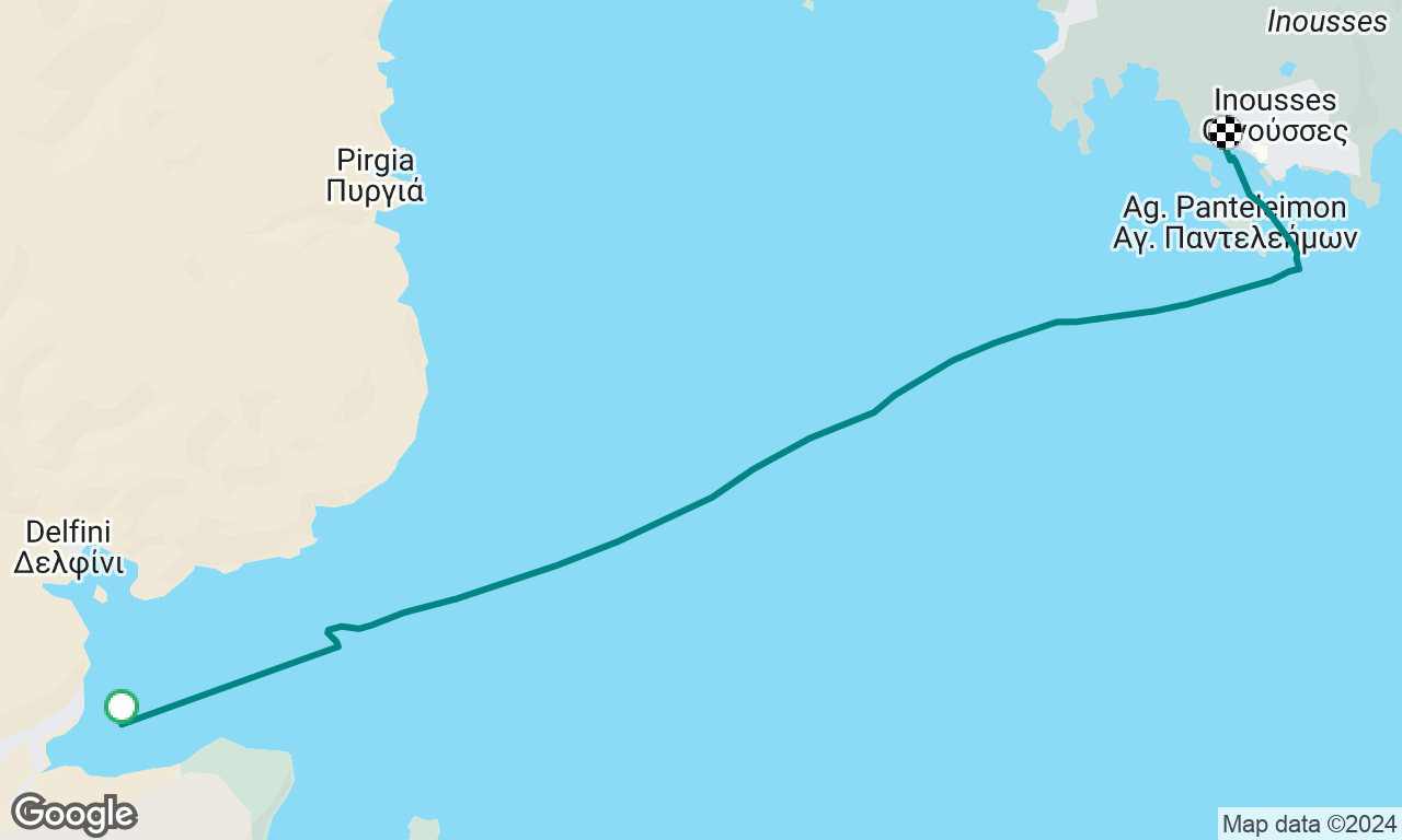 Evening Sail to Oinusses