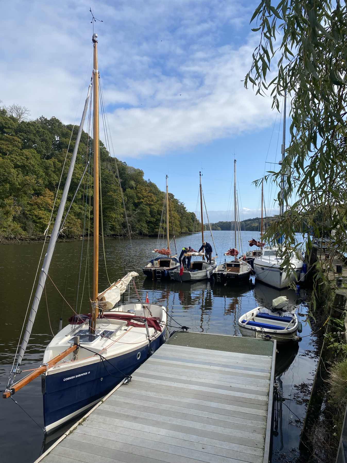 Dart Gaffers End of Season sail. To the Pub._831677A4-CBCC-40B4-8F40-57CDCDDEF63F
