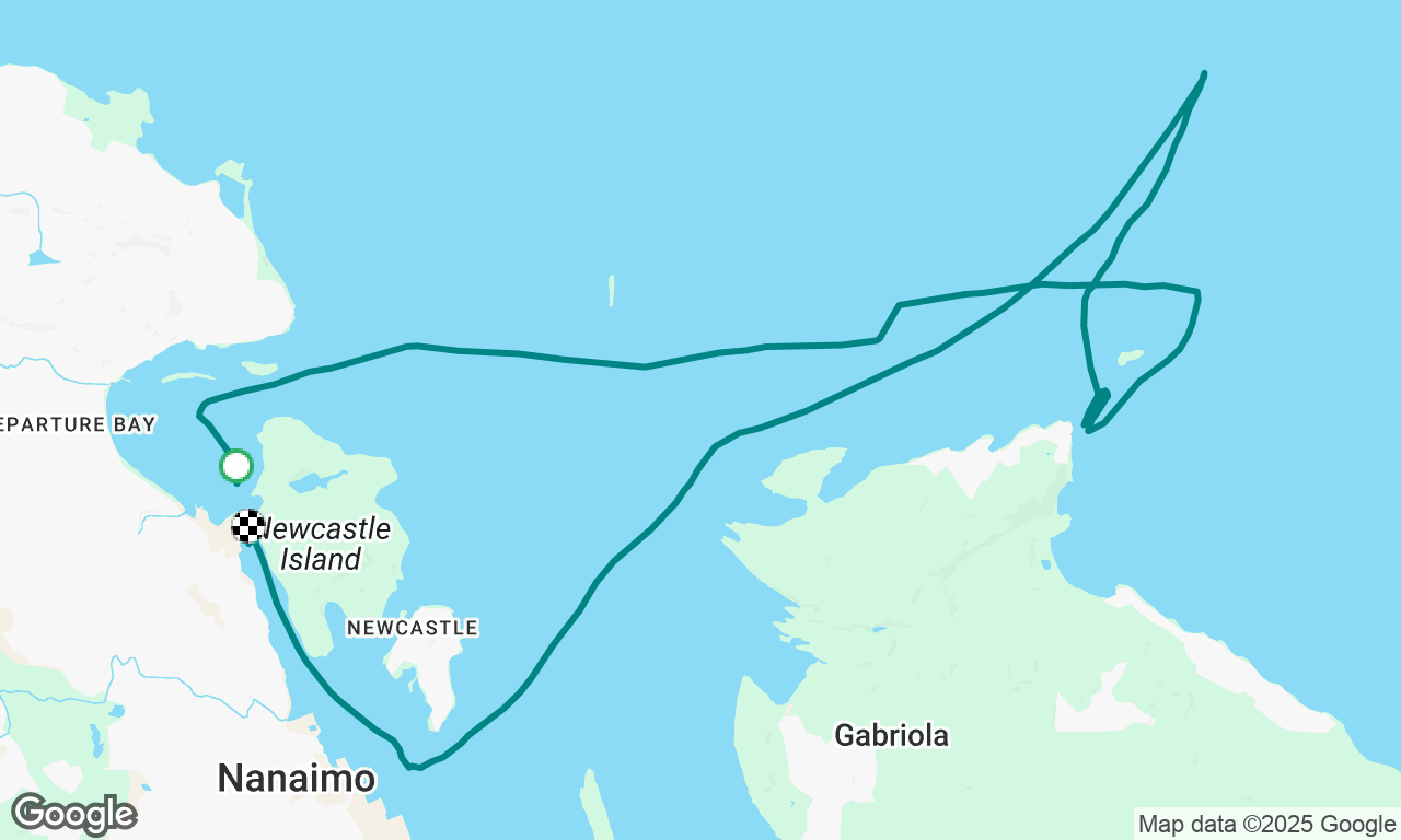 Entrance island sail