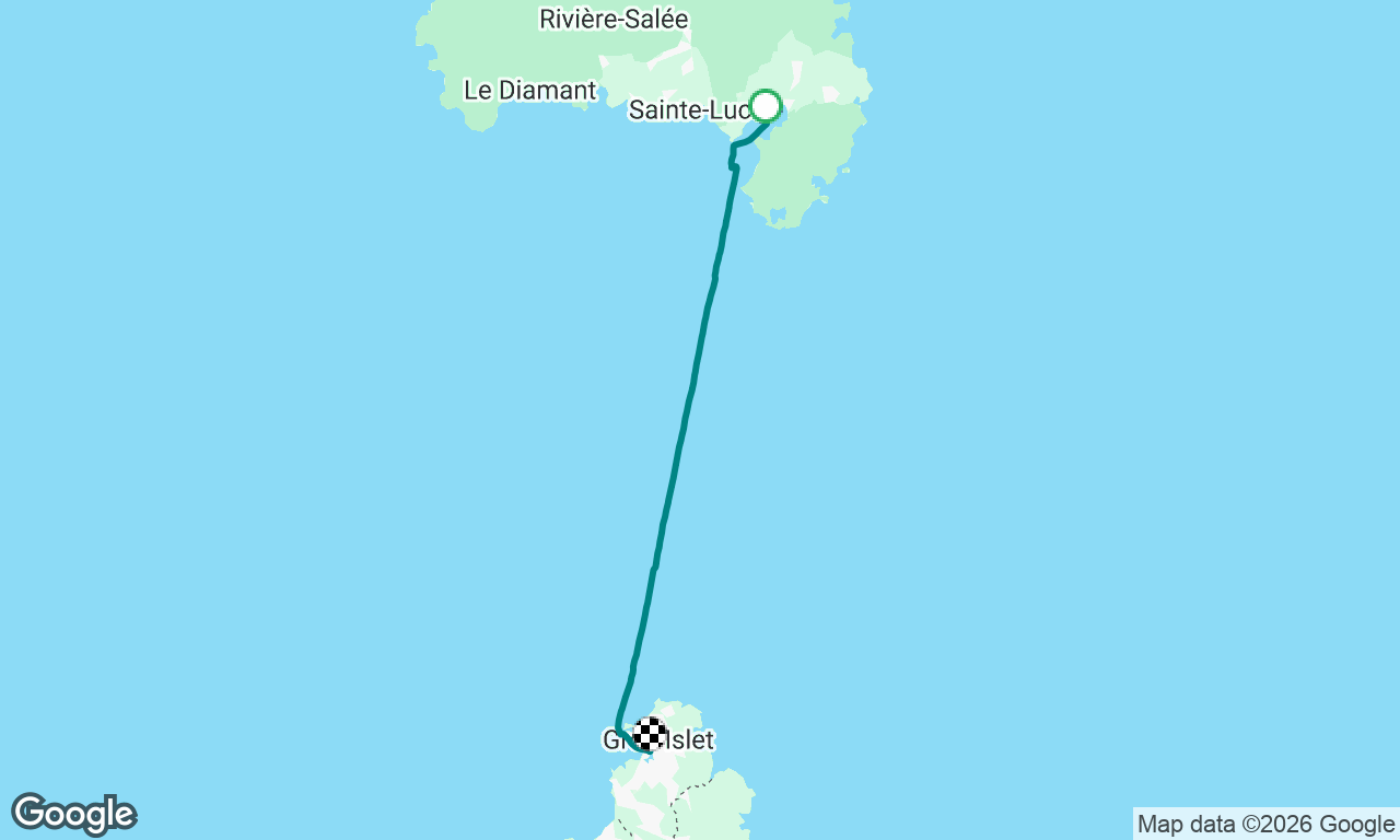 Le Marin to Rodney Bay