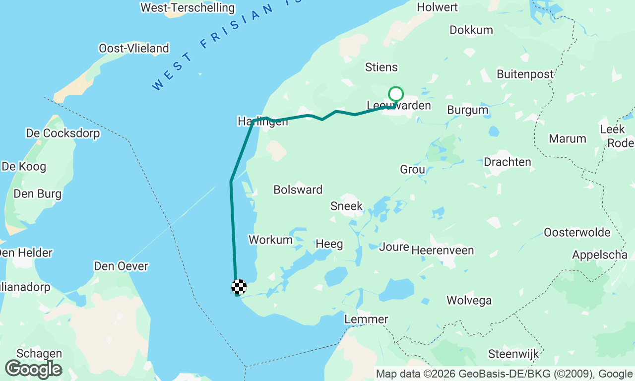 Voyage map
