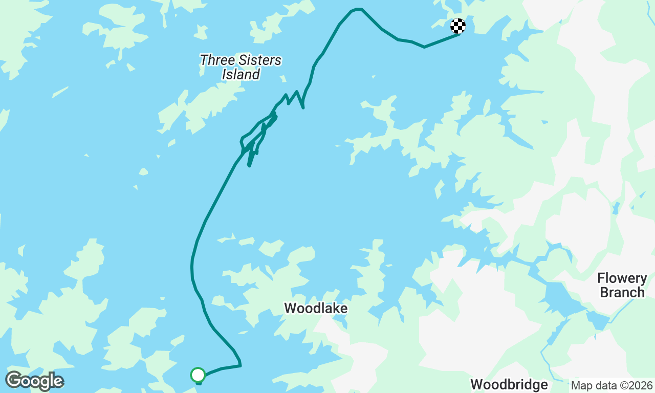 Voyage map