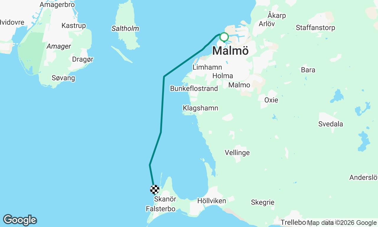 Voyage map