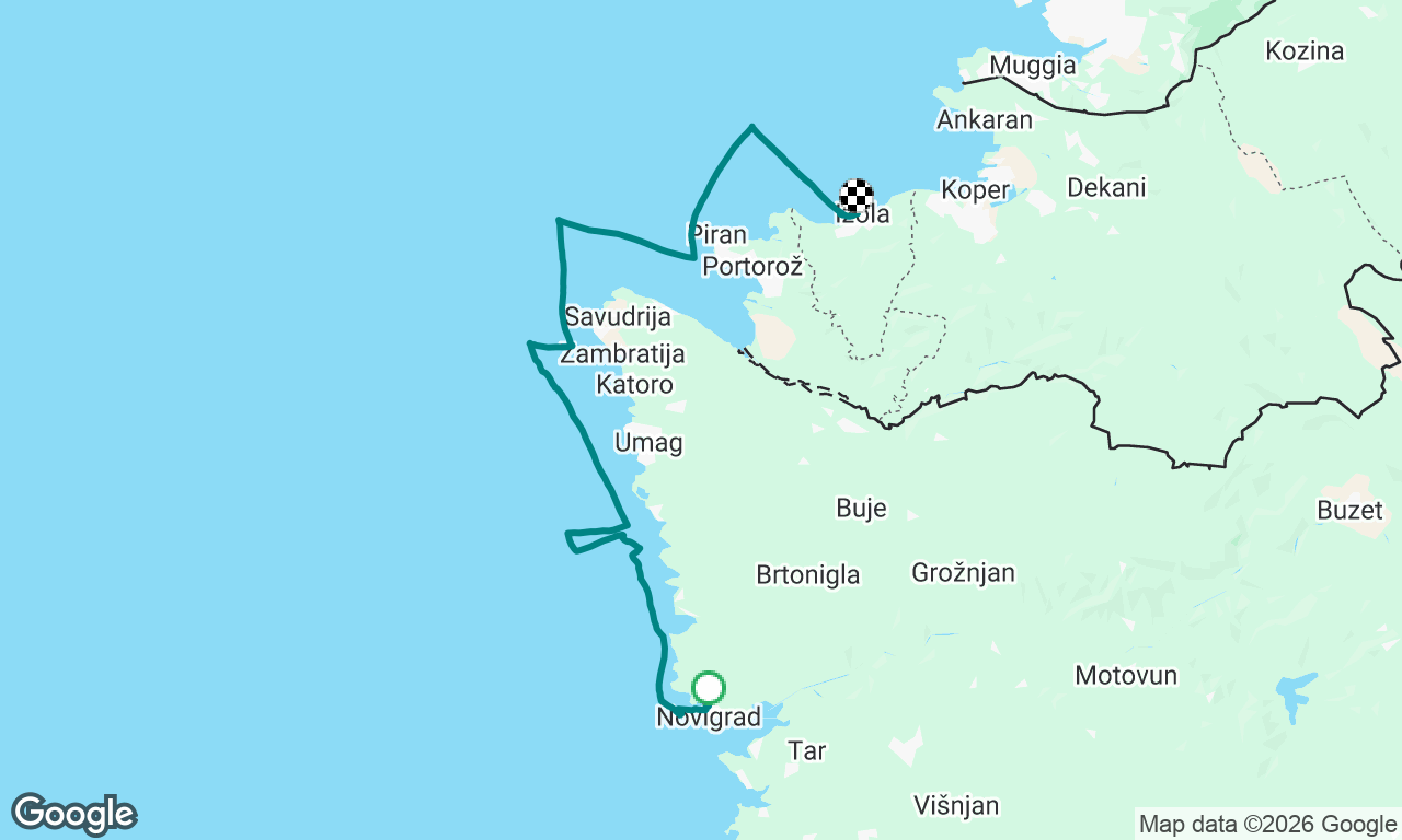Voyage map
