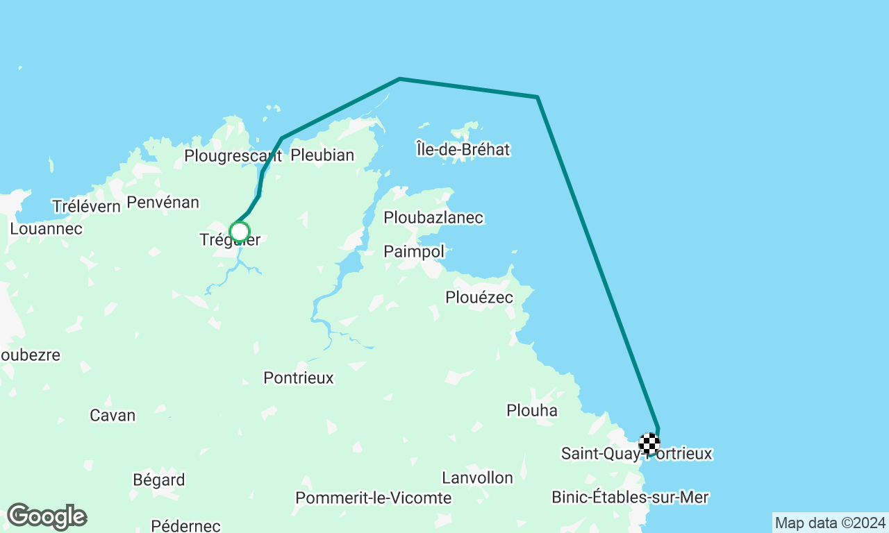 Treguire to Port Saint Cast