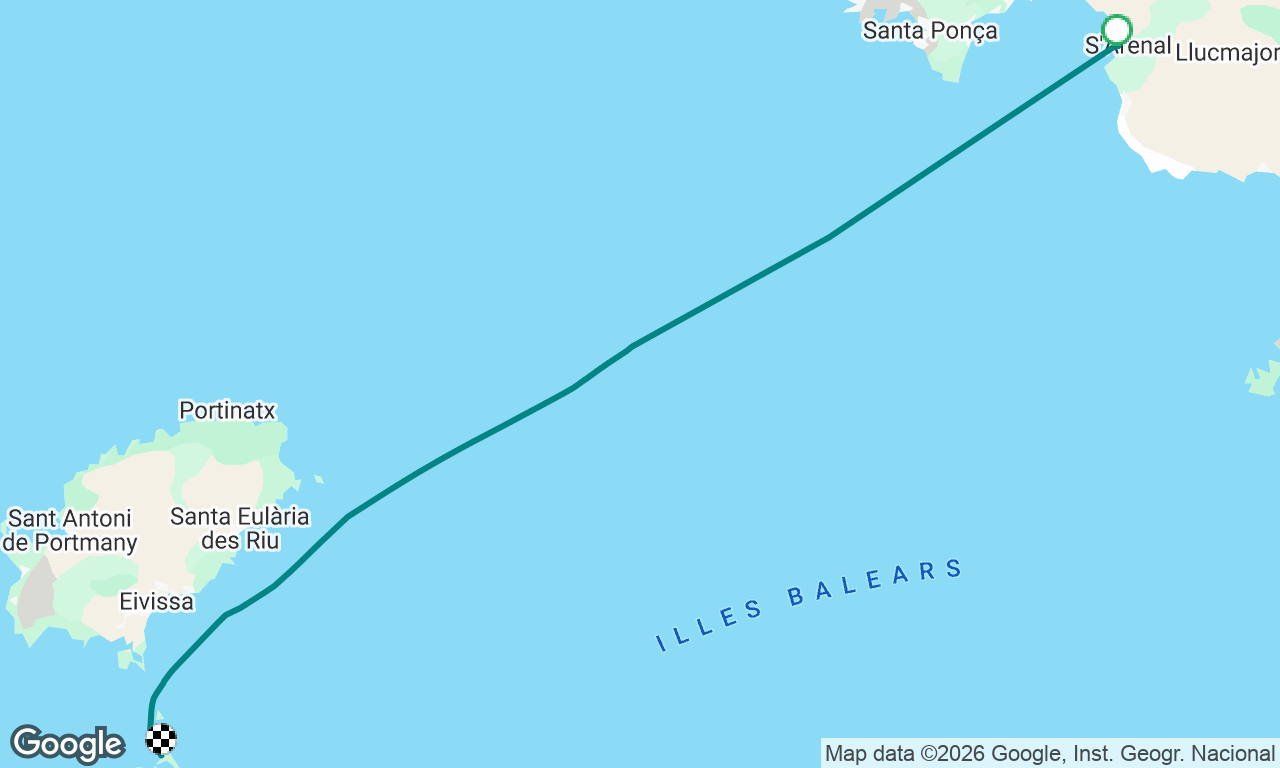 Voyage map